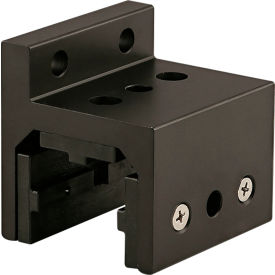 15 Series 3 Slot Mount Single Flange Short Standard Linear Bearing w/ Brake Holes, Black