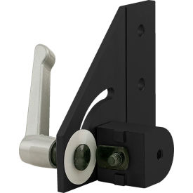 15 Series 90 Degree Right Hand Pivot Bracket Assembly with "L" Handle, Black
