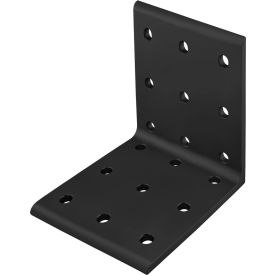 15 Series 18 Hole Inside Corner Bracket, Black