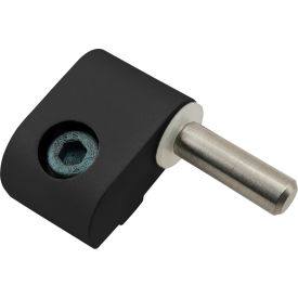 25 Series Right Hand Lift-Off Hinge w/ Long Pin, Black