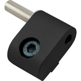 25 Series Left Hand Lift-Off Hinge w/ Long Pin, Black
