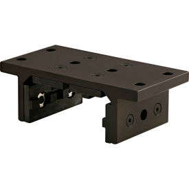 15 Series 4 Slot Mount Double Flange Short High Cycle Linear Bearing w/Brake Holes, Blk