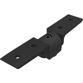 15 Series 0 Degree Standard Structural Pivot Assembly with Dual "L" Arms, Black