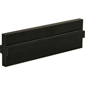 15 Series Double-Keyed Standard Bearing Pad Profile, 145" Bar, Black