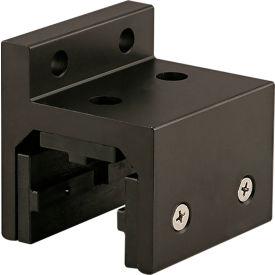 15 Series 3 Slot Mount Single Flange Short Standard Linear Bearing, Black