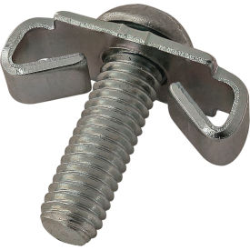 25 Series M6 X 1.0 End Fastener with Screw, Bright