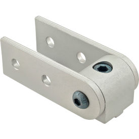 25 Series 0 Degree Standard Structural Pivot Assembly with Dual Straight Arms, Clear
