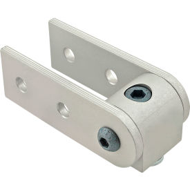 25 Series 90 Degree Standard Structural Pivot Assembly with Dual Straight Arms, Clear