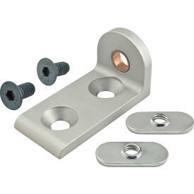 25 Series Aluminum "L" Dynamic Pivot Arm, Anodize Clear