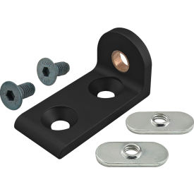 25 Series Aluminum "L" Dynamic Pivot Arm, Anodize Black