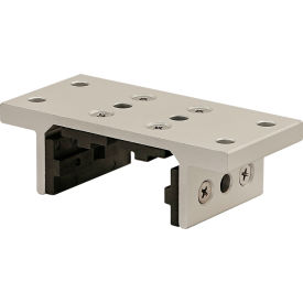 25 Series 4 Slot Mount Double Flange Short Standard Linear Bearing w/ Brake Holes, Clear