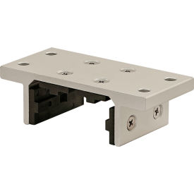 25 Series 4 Slot Mount Double Flange Short Standard Linear Bearing, Clear
