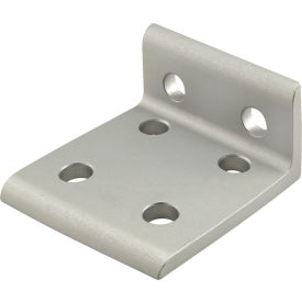 25 Series 6 Hole Inside Corner Bracket, Clear