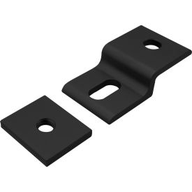 30 Series 30mm Single Mesh Retainer with Backing Plate, Black