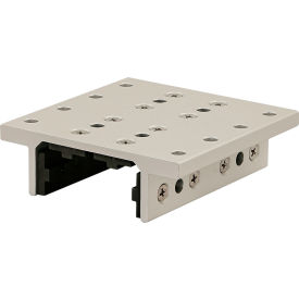 25 Series Double Flange Long Standard Linear Bearing with Brake Holes, Clear