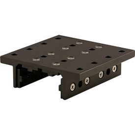 25 Series Double Flange Long Standard Linear Bearing with Brake Holes, Black