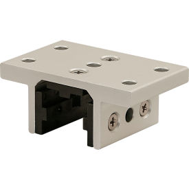25 Series Double Flange Short Standard Linear Bearing with Brake Holes, Clear