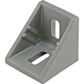 30 Series Connection Angle 28 x 28 x 28 Die Cast without Slot, Alu Color