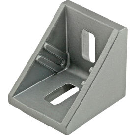 30 Series Connection Angle 28 x 28 x 28 Die Cast with Slot 8, Alu Color