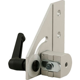 25 Series 90 Degree Right Hand Pivot Bracket Assembly with "L" Handle, Clear