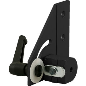 25 Series 90 Degree Right Hand Pivot Bracket Assembly with "L" Handle, Black