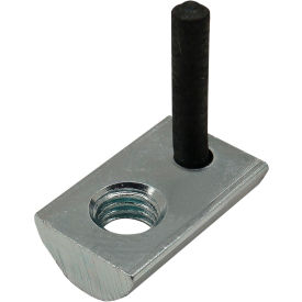 25 Series M5 X 0.8 Drop In T-Nut w/ Flex Handle, Bright
