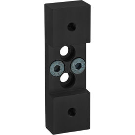 25 Series Wheel Bracket Assembly, 1/2"L, Black
