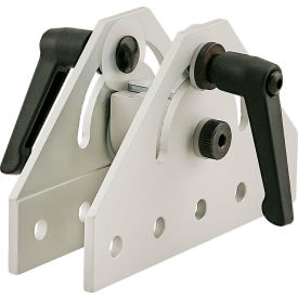 25 Series 180 Degree Double Pivot Assembly w/ L-Handles, Clear