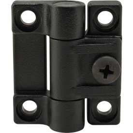 25 Series Adjustable Hinge, Black