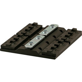 25 Series Double Side Long Unibearing, Black Anodize