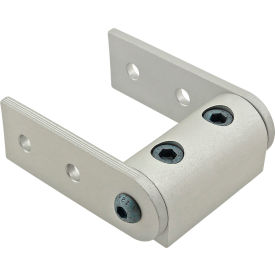 25 Series Universal Standard Structural Pivot Assembly with Dual Straight Arms, Clear