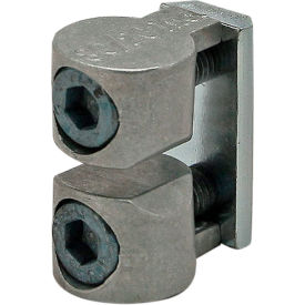 25 Series M5 Double Anchor T-Nut Short Assembly, Bright