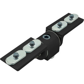 25 Series Standard 90° Dynamic Pivot Assembly with Dual "L" Arms, Black