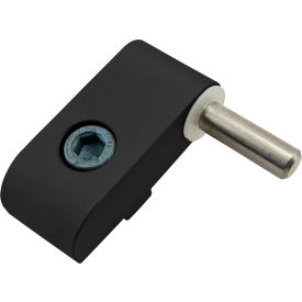 40 Series Right Hand Lift-Off Hinge w/ Long Pin, Black