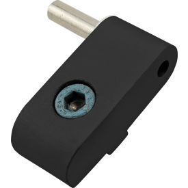 40 Series Left Hand Lift-Off Hinge w/ Long Pin, Black