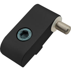 40 Series Right Hand Lift-Off Hinge w/ Short Pin, Black
