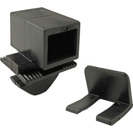 40 Series Quick Change Panel Clamp, Block & Clip, Black