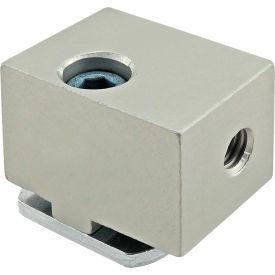 40 Series Aluminum Panel Mount Block, Clear