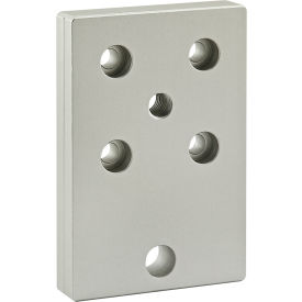 40 Series 6 Hole Leveling Anchoring Base Plate with M12 Tap