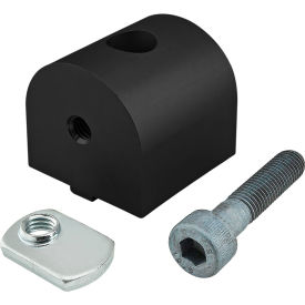 40 Series 90 Degree Structural Pivot Nub, Black Anodize