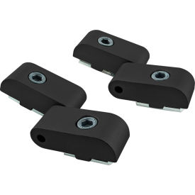 40 Series Right Hand Lift-Off Hinge Assembly, Black Anodize