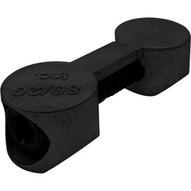40 Series Butt Fastener Assembly, Black