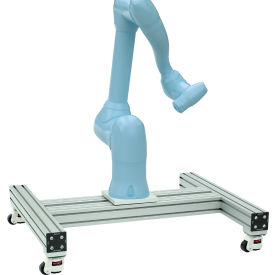 40 Series Aluminum Mobile Robot Pedestal Base Kit