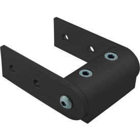 40 Series Universal Standard Structural Pivot Assembly, Black Anodize