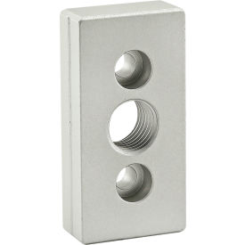 40 Series 3 Hole - Center Tap Base Plate - 40mm x 80mm with M20 Tap
