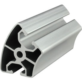 40 Series T-Slotted Extrusion Profile With 45 Degree Radius, 6.05M Extension, Clear