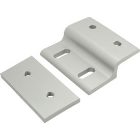 40 Series Single Arm Wide Mesh Retainer with Wide Backing Plate, Clear