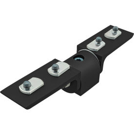 40 Series Standard 90 Degree Dynamic Pivot Assembly with Dual "L" Arms, Black
