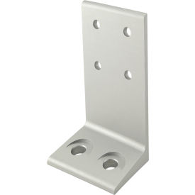 40 Series 80mm Economy Floor Mount Base Plate, Clear