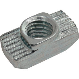30 Series M6 Hammer Nut Boss Height 1.5mm Slot 8 Zinc Plate Bright